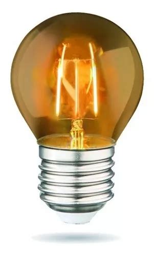 Lampara Gota Antique Led W Ambar Ultrac Lida Guirnalda Mercadolibre