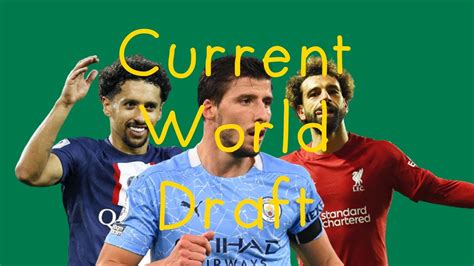 Dias Is Better Than Van Dijk Current World Draft Challenge Youtube