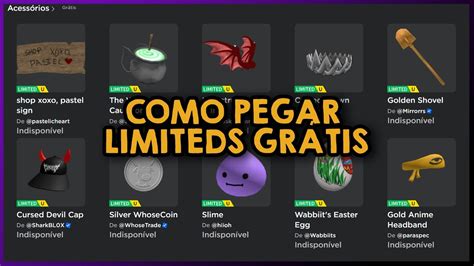 Como Pegar Os Novos Itens Limited U Ugc Gr Tis No Roblox Youtube