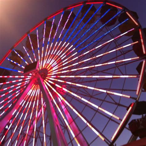 Santa Monica. Pacific Park Ferris Wheel | Park photography, Fairs and festivals, California girls