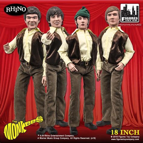 The Monkees 18 Inch Action Figures Series Set Of All 4