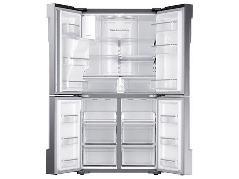 23 Cu Ft Counter Depth 4 Door Flex™ Refrigerator With Flexzone™ In