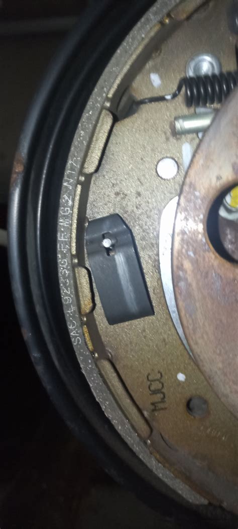 Задние барабанные тормоза. — KIA Rio (4G), 1,6 л, 2017 года ...