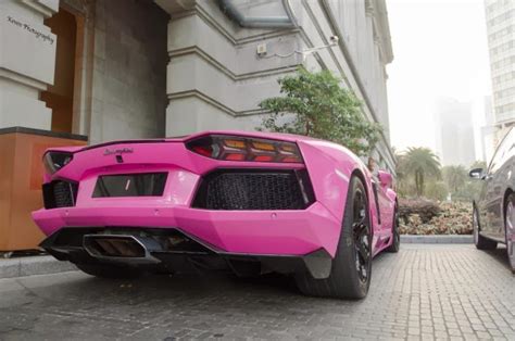 Hot Pink Lamborghini Aventador Looks Quite Good With Matching Calipers