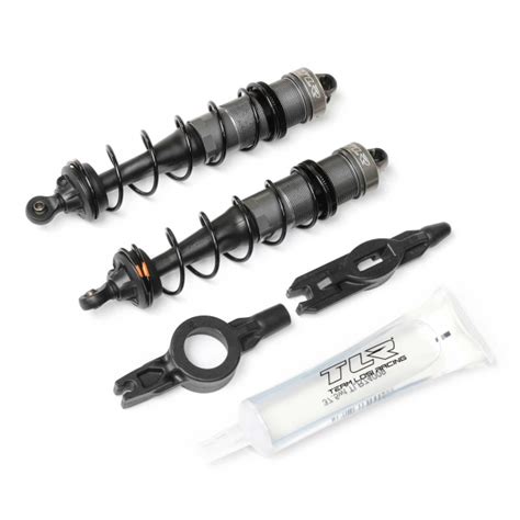 Team Losi Racing Front Shock Set 125mm Assembled 2 8XT Z TLR243050