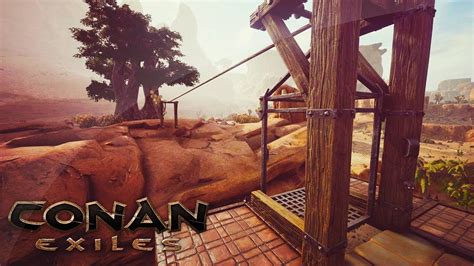 ELEVADOR PARA O THE FROZEN NORTH Conan Exiles 24 YouTube