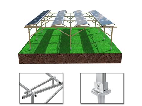 Solar Power Agricultural Farming Mounting Bracket System Manufacturer