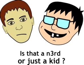 Nerd Kid Stereotype Clip Art at Clker.com - vector clip art online ...