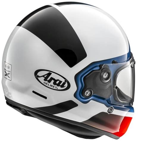 Motorradhelm Arai Concept XE Backer Black White Auf Lager ICasque De