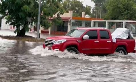 Se inunda Chetumal tras las primeras lluvias del año Quadratin