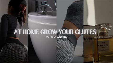 Grow Your Glutes At Home Quick Easy And Fast Booty Growth Workout Routine 🍑 Workout W Me