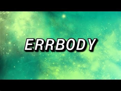 Lil Baby - Errbody (Lyrics) - YouTube