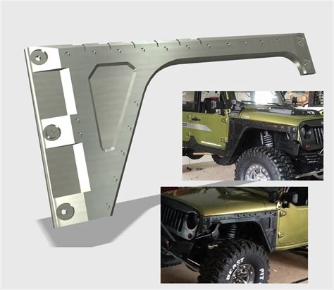 Free Stl File Axial Scx10 Jeep Jk Armor Fenders 🚗 ・3d Printer Design