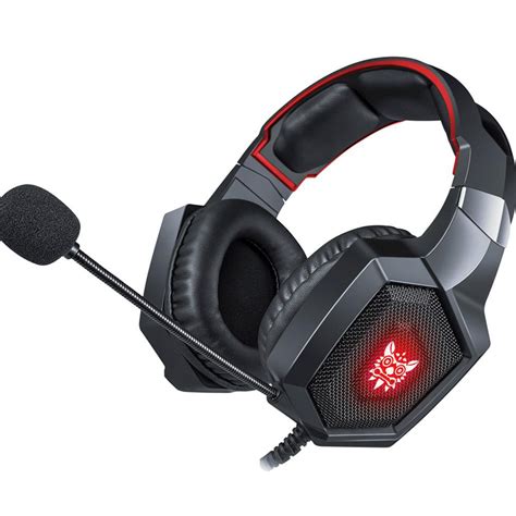 Headset Gamer Profissional Onikuma K Preto Vermelho Kase Distribuidora