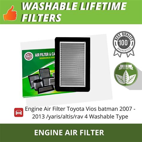 Engine Air Filter Toyota Vios Batman Altis Yarris