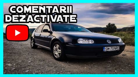 CarVlog YOUTUBE O IA RAZNA COMENTARII DEZACTIVATE YouTube