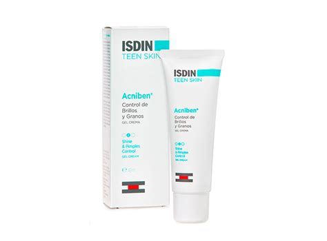 Ripley Tratamiento Isdin Teen Skin Acniben Control De Brillos Y