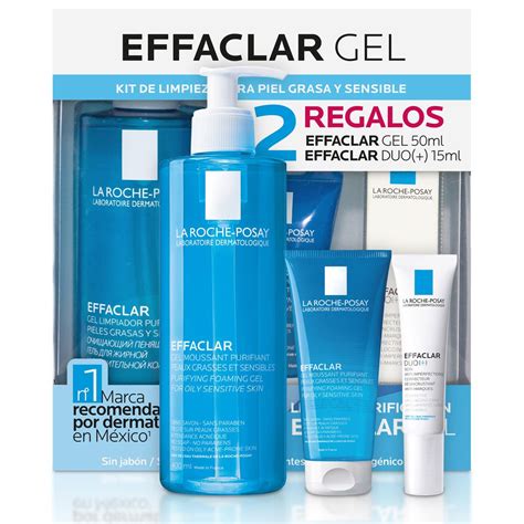 Kit De Limpieza Para Piel Grasa Y Sensible Effaclar Gel