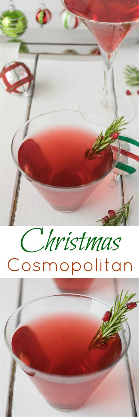 Christmas Cosmopolitan - Culinary Ginger