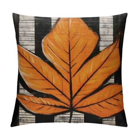 Hengt Fall Decor Pillow Covers Autumn Throw Pillow Covers Pumpkin Maple