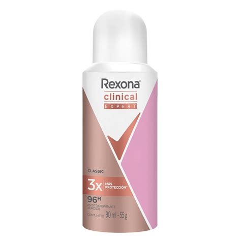 Antitranspirante Rexona Clinical Expert Classic En Aerosol Para Dama 55