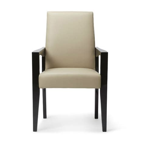 Contemporary Dining Chair YING HUGUES CHEVALIER Leather Wooden