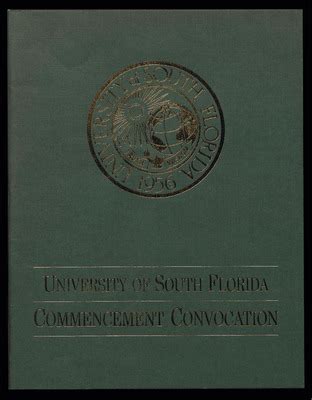 Commencement Convocation Program USF December 12 1999 By