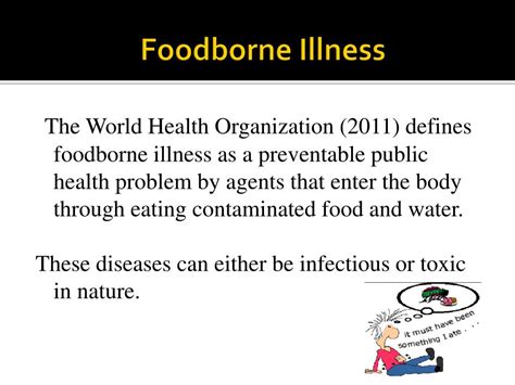 PPT - FOODBORNE ILLNESS PowerPoint Presentation, free download - ID:2438056