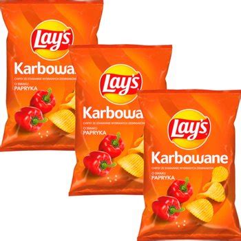 Lay S Lays Karbowane Papryka Chipsy 3x 130 G Lay S Sklep EMPIK