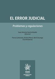 ERROR JUDICIAL EL PROBLEMAS Y REGULACIONES 1 ª ED 2023 GARCÍA