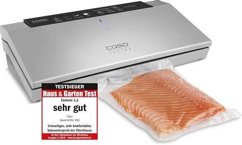 Amazon.de: CASO GourmetVAC 380 - Vakuumierer - doppelte Schweißnaht ...