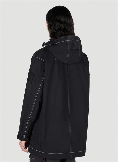 And Wander X Danner Field Parka Jacket In Black And Wander