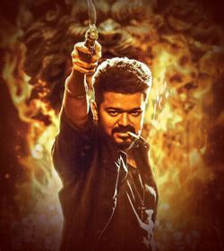 Leo vijay first look image wallpaper 1200