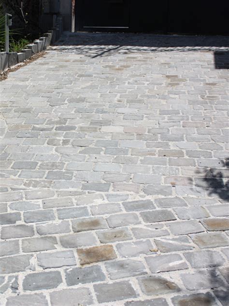 Royale Stones Natural Sandstone Cobbles Kandla GreySetts 200x100