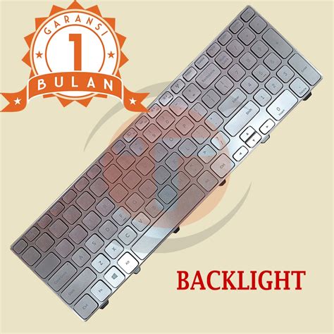 Jual Keyboard Dell Inspiron 15 7000 15 7537 15 7737 Backlight Silver