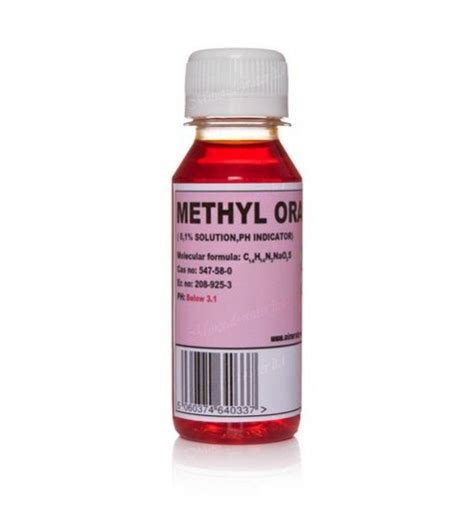 Methyl Orange Bottle