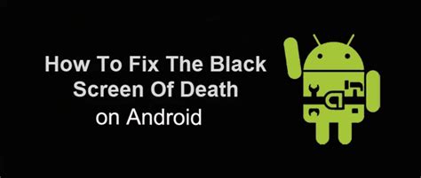 100 Working How To Fix Black Screen On Android Phone