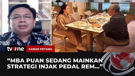 Soal Pertemuan Puan Dan Luhut Pakar Politik Ini Manuver Pribadi