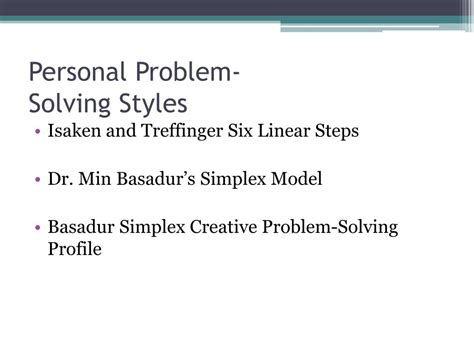 problem solving powerpoint    id