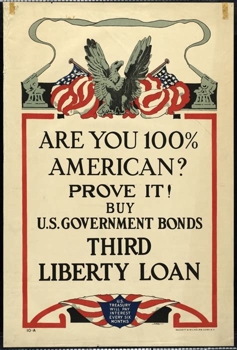 Third Liberty Loan Poster World War I Digital Commonwealth