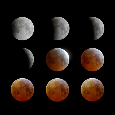 Éclipse totale de Lune Observatoire astronomique Sirene