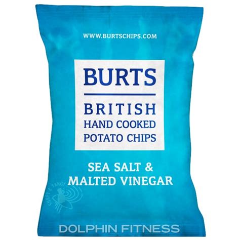 Burts Sea Salt Malted Vinegar Potato Chips X G