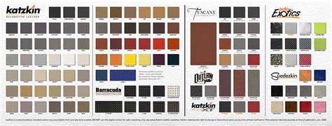 Katzkin Leather Colors | Trinity Leather