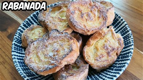 RABANADAS NO FORNO Como Fazer Rabanada Sem Fritura Receita De