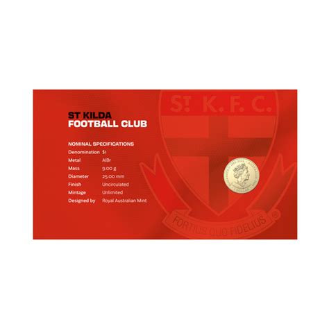 Afl St Kilda Postal Numismatic Cover Pnc Postal Numismatic Covers