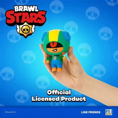 Brawl Stars Gamer Line Friends Pk Spike Crow Colt Leon Mortis Figure