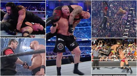 WrestleMania 38: WWE name 38 greatest moments