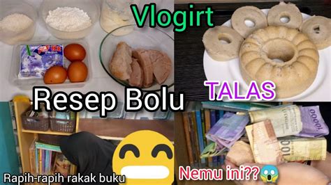 Terkejut Liat Ini Ada Di Rak Buku Anak Ku Resep Bolu Talas Vlog