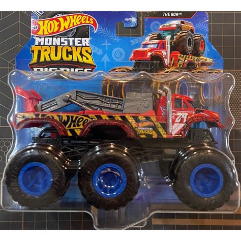 風火輪 Hot Wheels 怪獸卡車 運輸車 MONSTER TRUCKS BIG RIGS THE 909 蝦皮購物