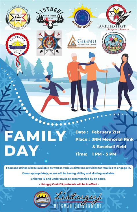 Family Day Activities - Listuguj Mi’gmaq Government